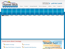 Tablet Screenshot of home-teck.com